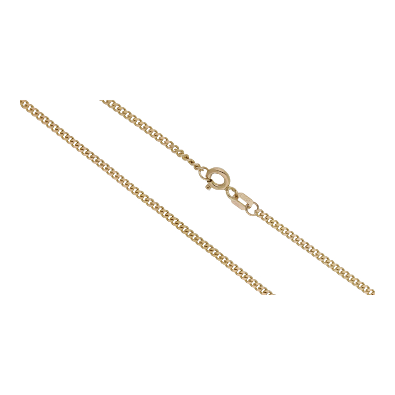 Panzer Kette 51 cm Länge 333/ 8 K Gold