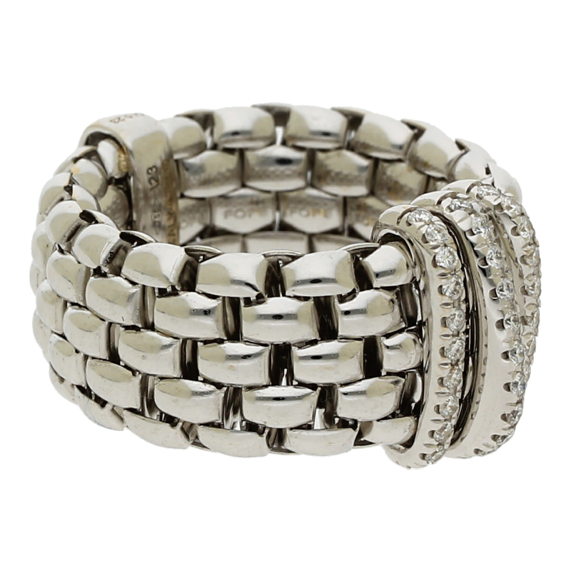 Fope Flex`it mit Brillant Ring 750/ 18 K Weißgold