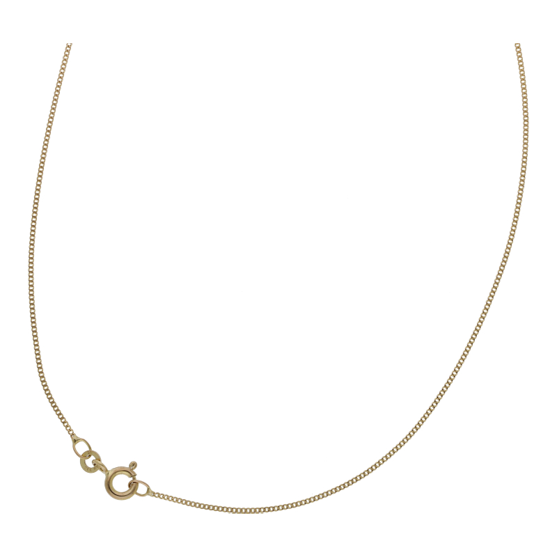 Panzerkette 42 cm Länge 333/ 8 K Gold