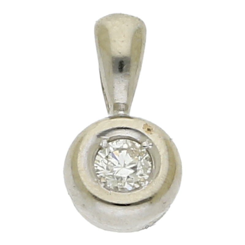 Brillant Anhänger 750/ 18 K Gold