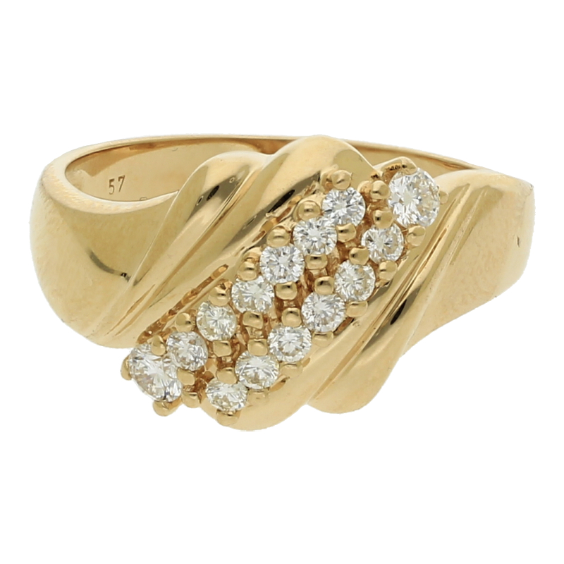 Brillant Ring 585/ 14 K Gold