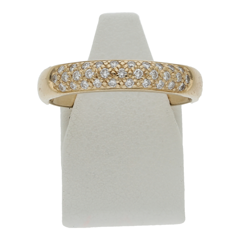 Brillant Pavé Ring 0,25 ct 585 Gold