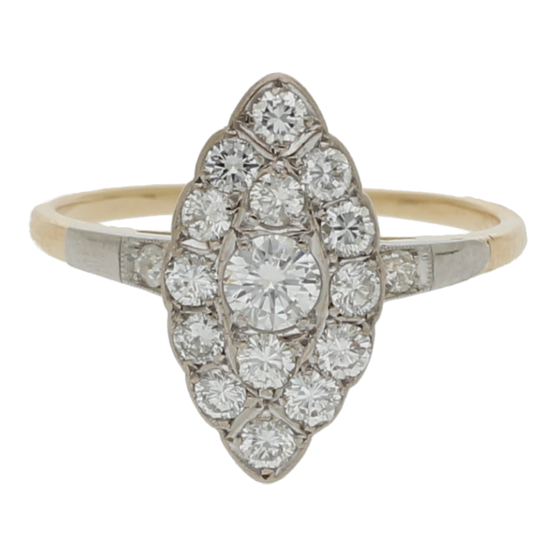 Brillant Ring 585/ 14 K Gold