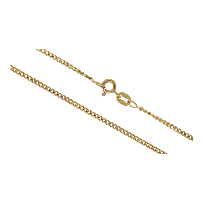 Panzer Kette 42 cm Länge 333/ 8 K Gold