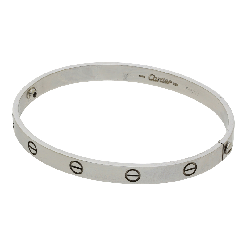 Cartier Love Armreif 750/18K Weißgold