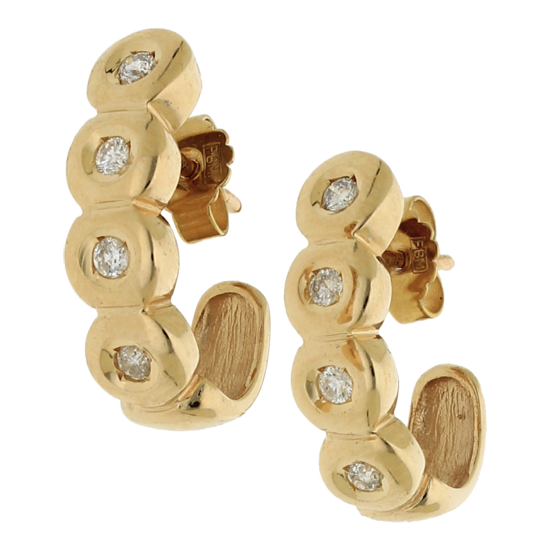 Brillant Ohrstecker 585/ 14 K Gold