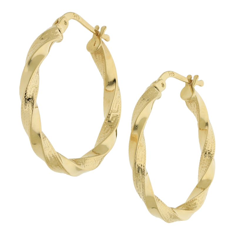 Creolen 585/ 14 K Gold