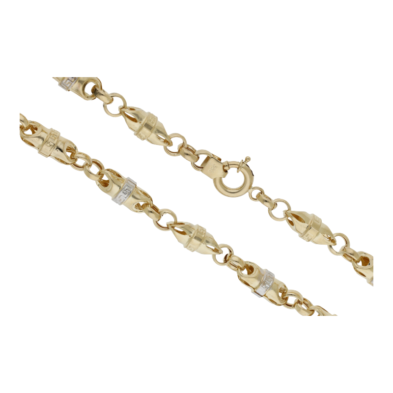 Halskette 585/14 K Gelbgold Breite 7,0 mm Länge 60 cm