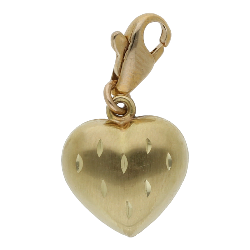 Charm Anhänger Herz 333/ 8 K Gold