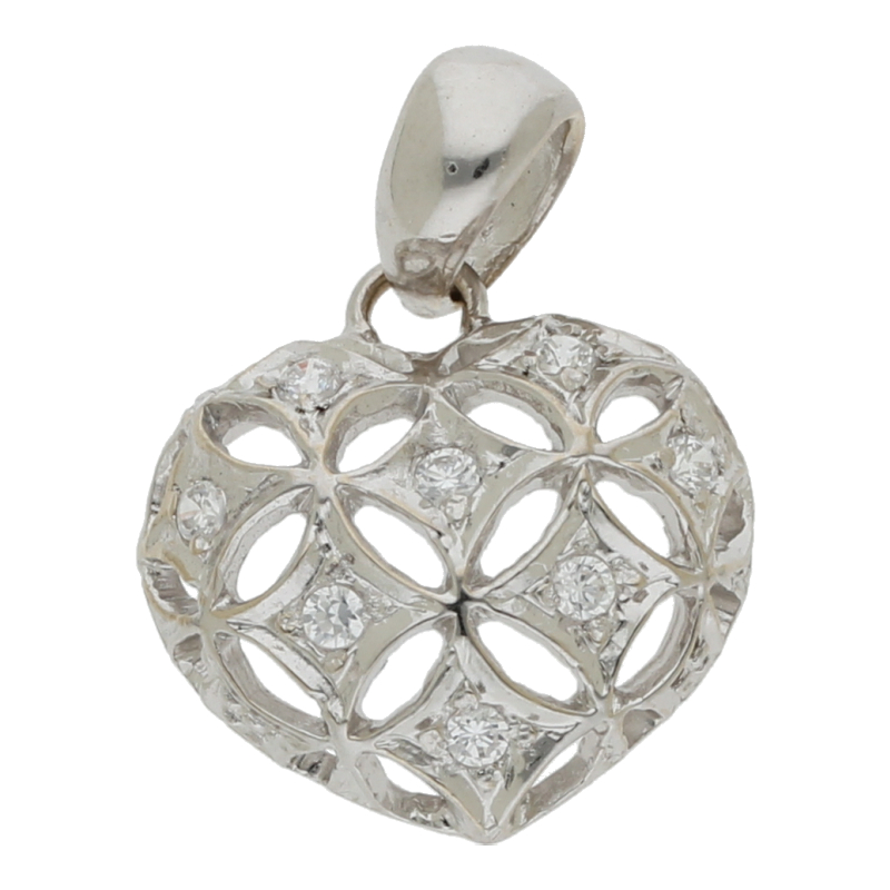 Herz Anhänger 750/ 18 K Gold