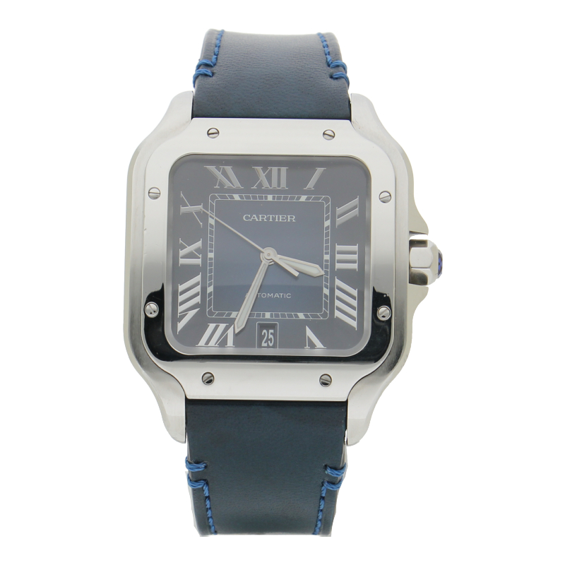 Cartier Santos Automatik 4072 Herren Full Set 2021 mit Rechnung