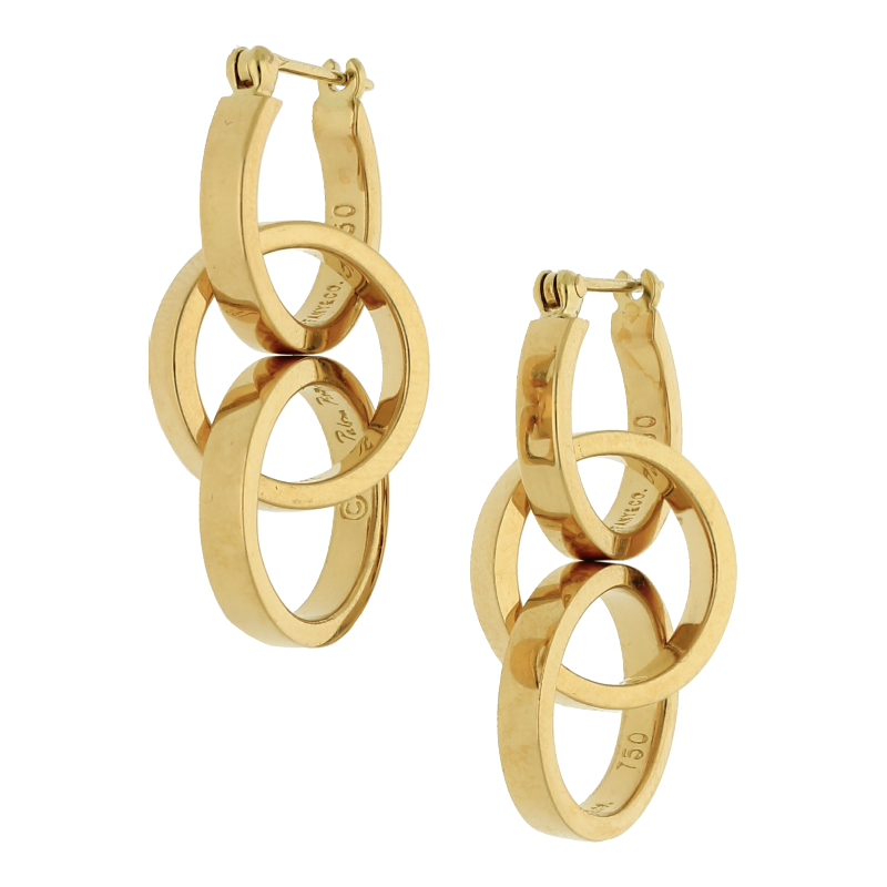 Tiffany & Co Paloma Picasso Creolen 750/ 18 K Gold