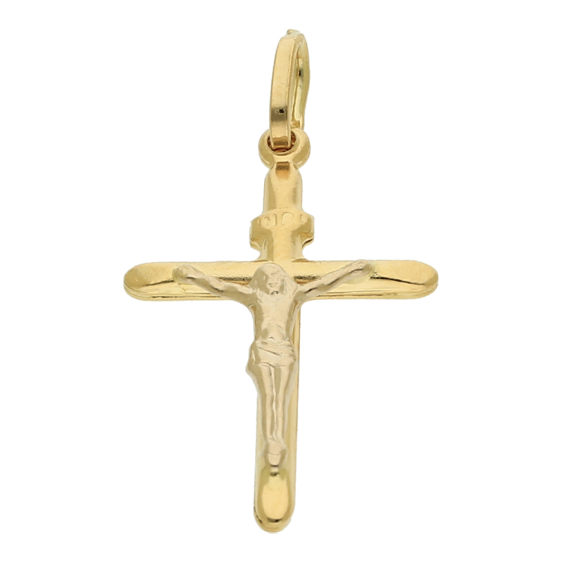 Kreuz Anhänger 750/ 18 K Gold