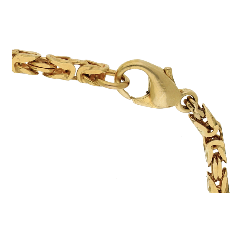 Armband Königsmuster 21 cm Länge 585/ 14 K Gold