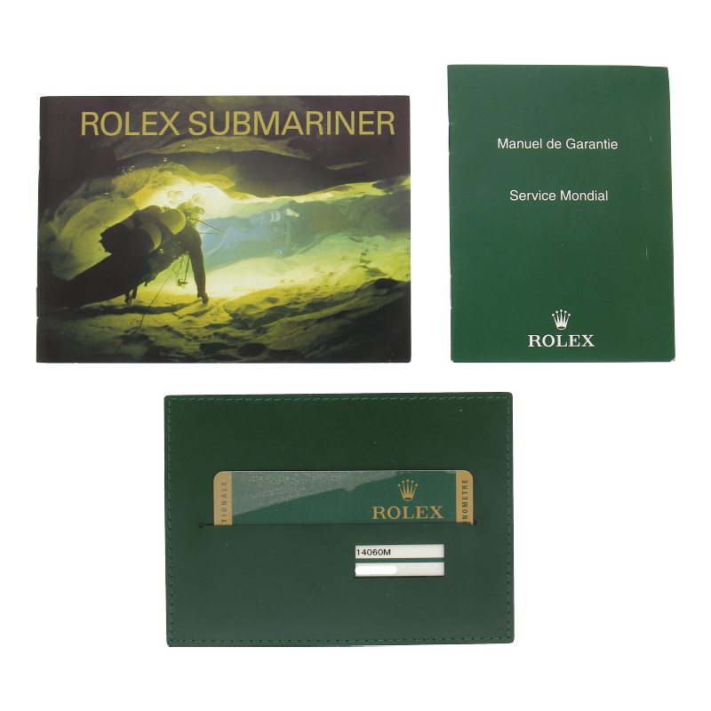Rolex Submariner No Date 14060M Box + Papiere 2008 Neue Revision 40 mm