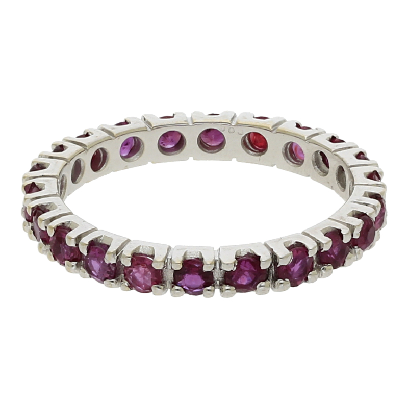 Rubin Memoire Ring 585/ 14 K Gold