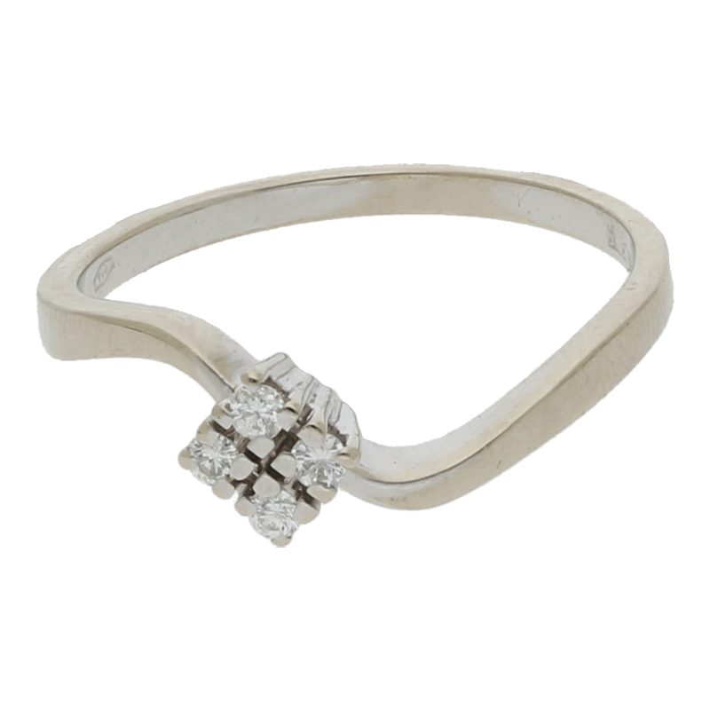 Brillant Ring 18K/750 WG #NP ca. 850€