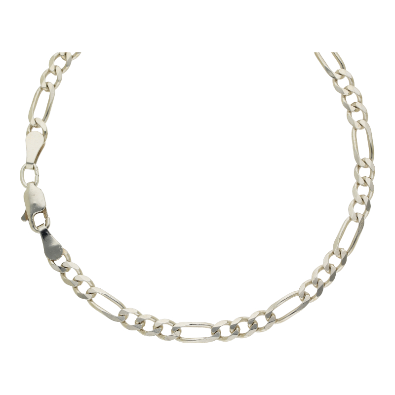 Figaro Kette 60 cm Länge 925/ Silber