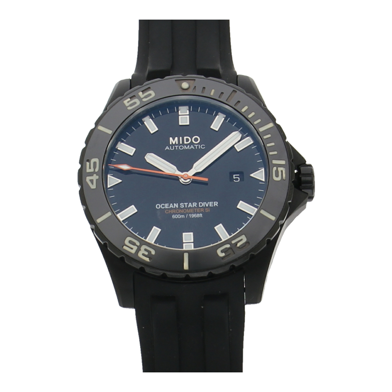 Mido Ocean Star Diver 600 Schwarz M026.608 Automatik 43,5mm Full Set 2019