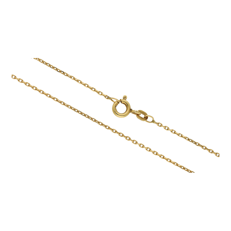 Halskette 585/14 K Gelbgold Ankerkette Breite 1,0 mm Länge 46 cm