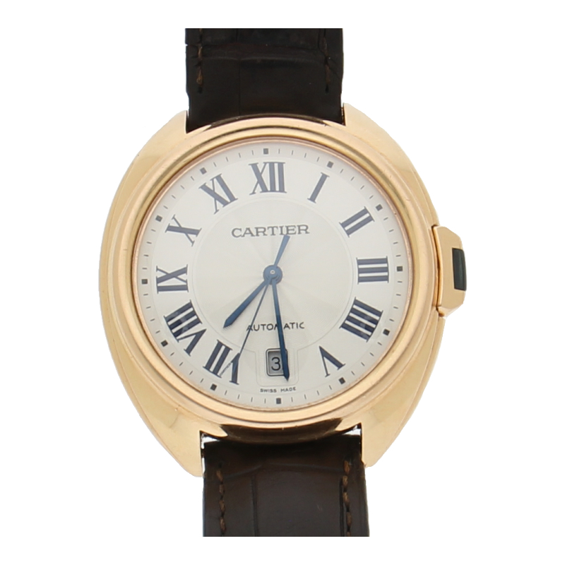Cartier Clé de Cartier WGCL0004 18K Roségold Automatik 40mm 2016 Box & Papiere