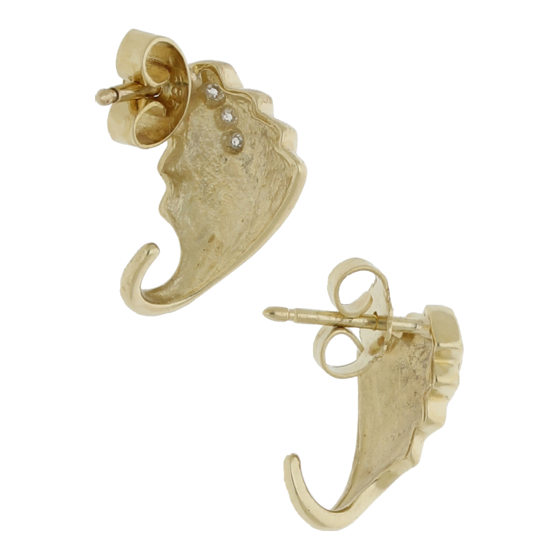 Diamant Ohrstecker 585/ 14 K Gold