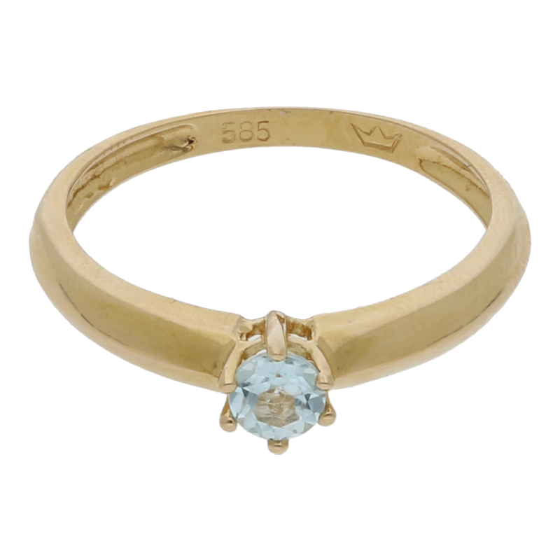 Aquamarin Ring