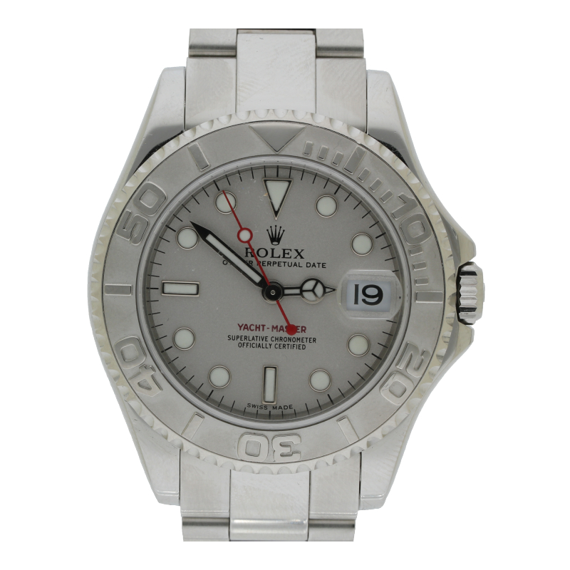 Rolex Yacht-Master 168622 Rolesium 35mm Stahl/Platin Automatik | Jahr 2007 | Box & Papiere