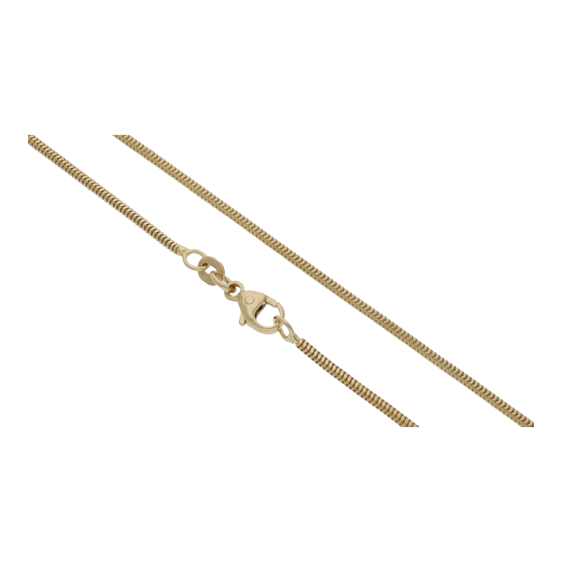 Schlangenkette 42 cm Länge 585/ 14 K Gold