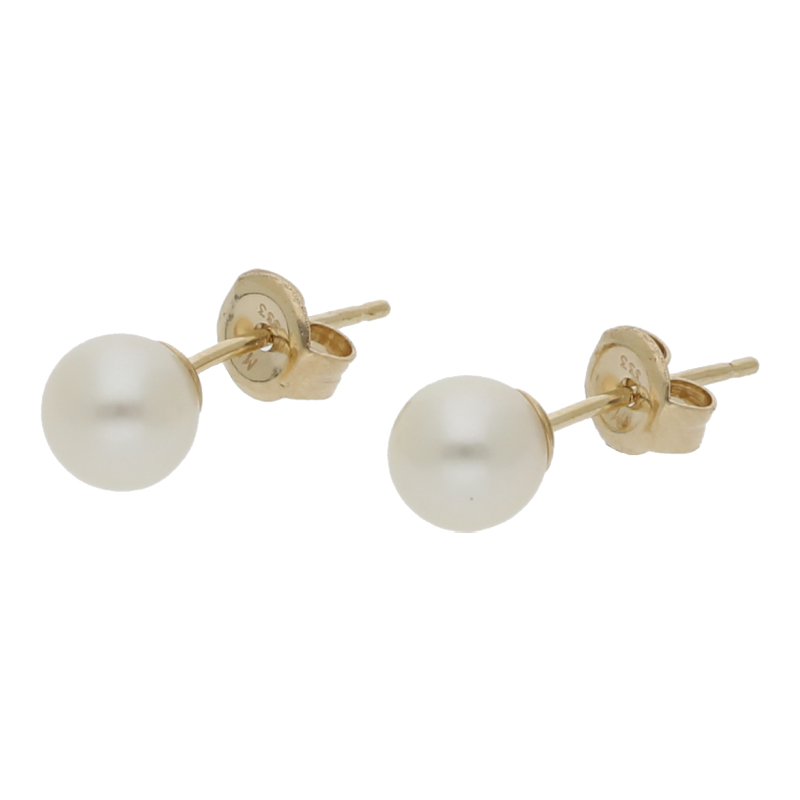 Zuchtperle Ohrstecker 333/ 8 K Gold