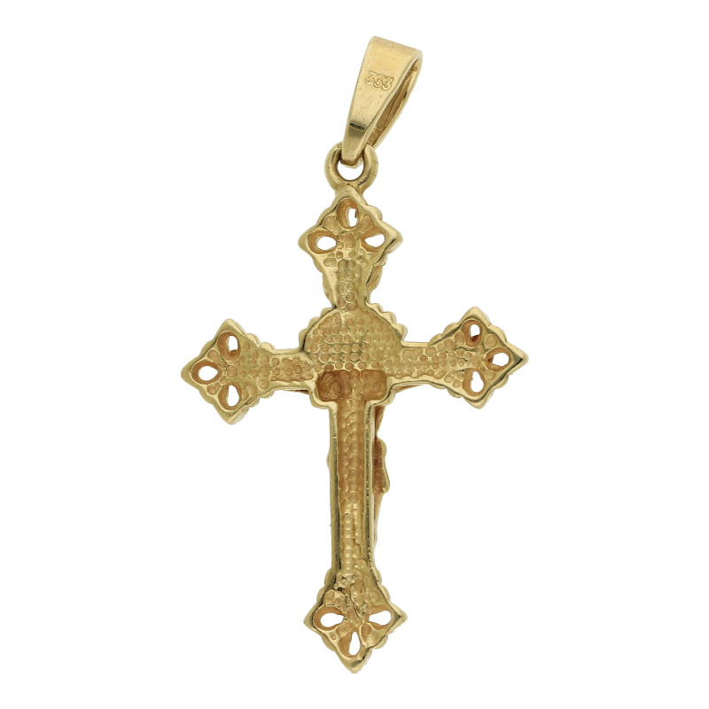 Kreuz Anhänger 333/ 8 K Gold