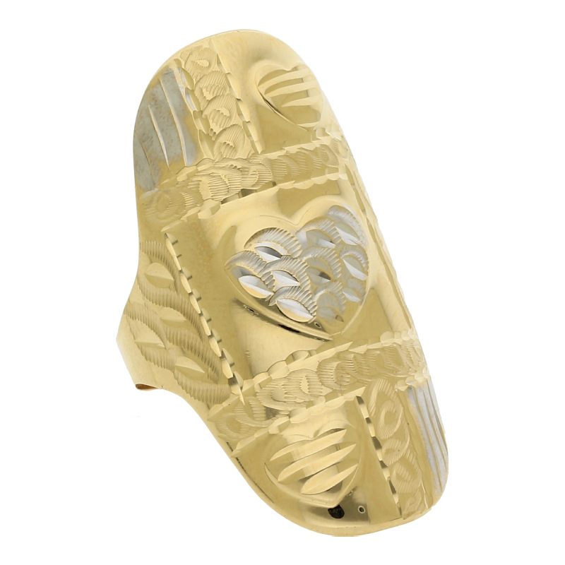 Ring mit Herzmotiv 585 Gold