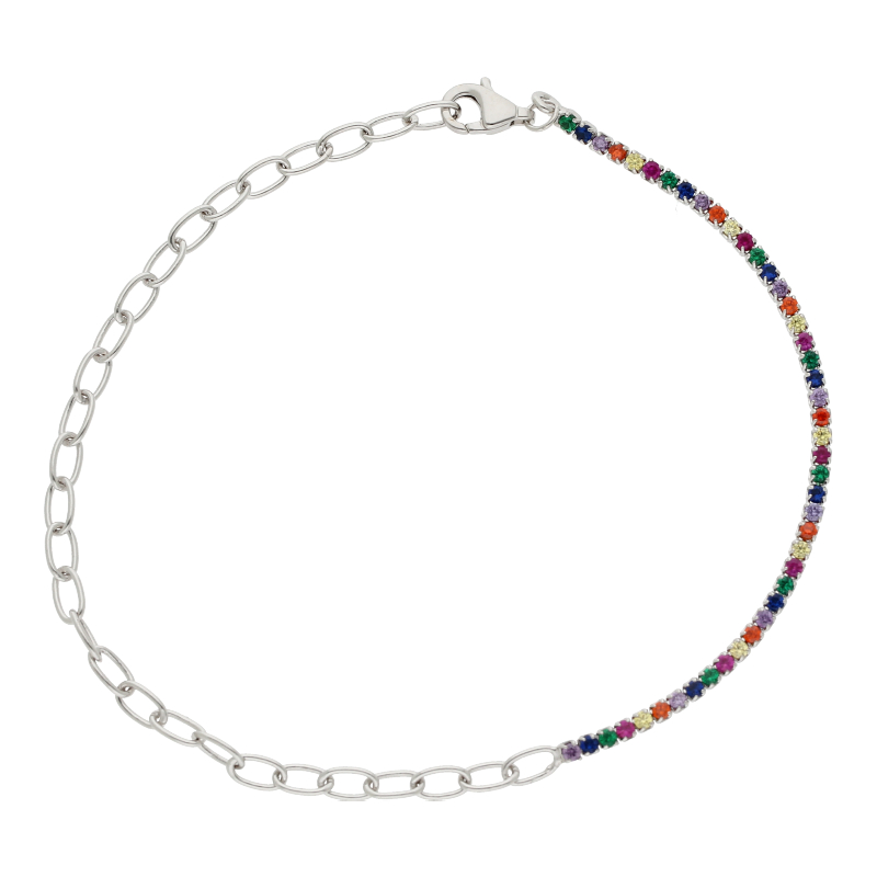 Zirkonia Armband 925/ Silber