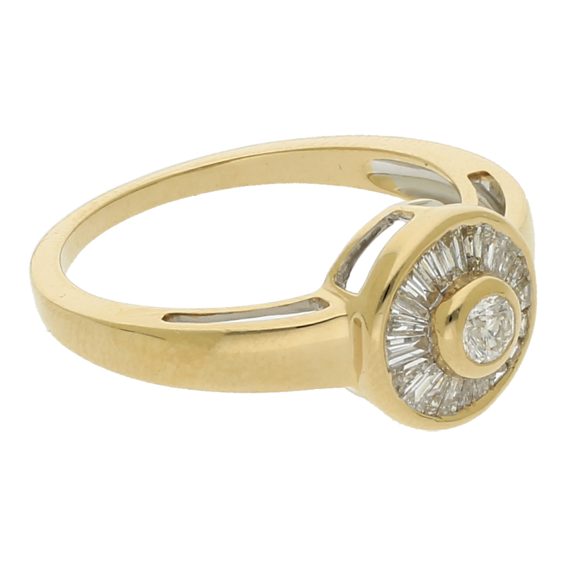 Diamant Ring 585/ 14 K Gold