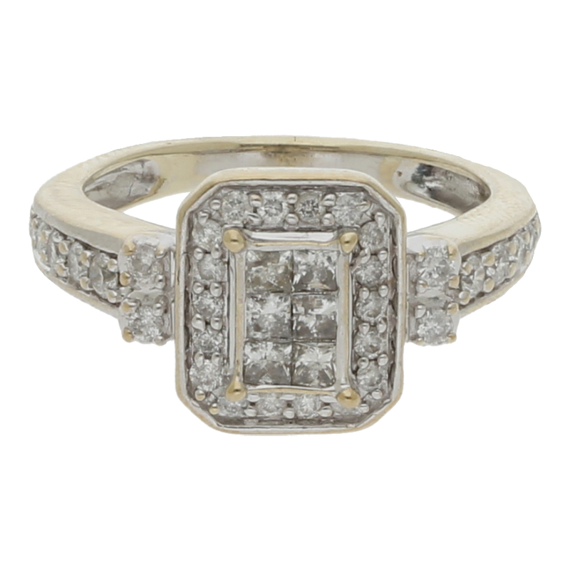 Diamant Ring / NP ca. 1250€