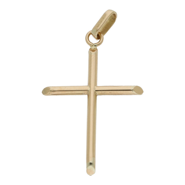 Kreuz Anhänger 585/ 14 K Gold