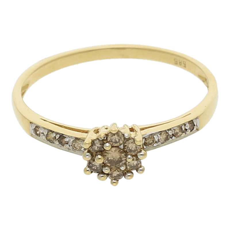 Brillant Ring 585/ 14 K Gold