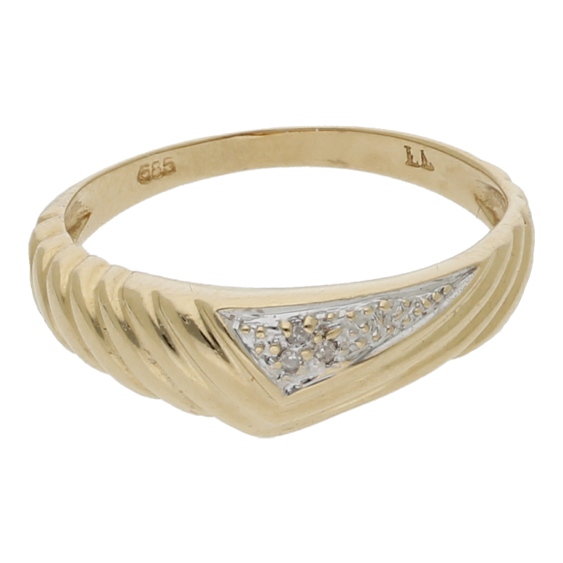 Diamant Ring 585/ 14 K Gold