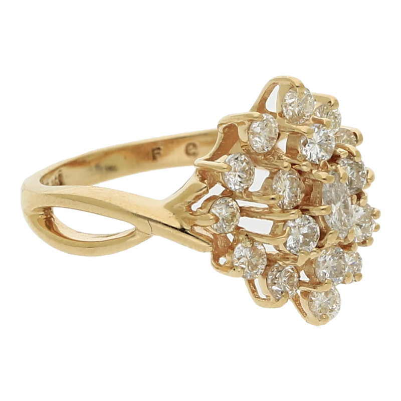 Brillant Ring, ca. 0,75 ct / NP ca. 2250 Euro