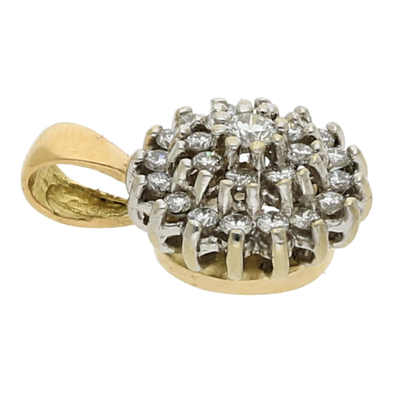 Brillant Anhänger 585/ 14 K Gold