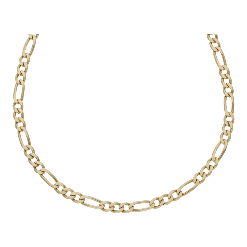 Figaro Kette 60 cm Länge 585/ 14 K Gold