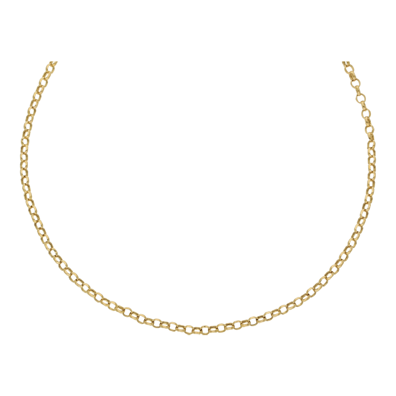 Erbskette 46 cm Länge 585/ 14 K Gold
