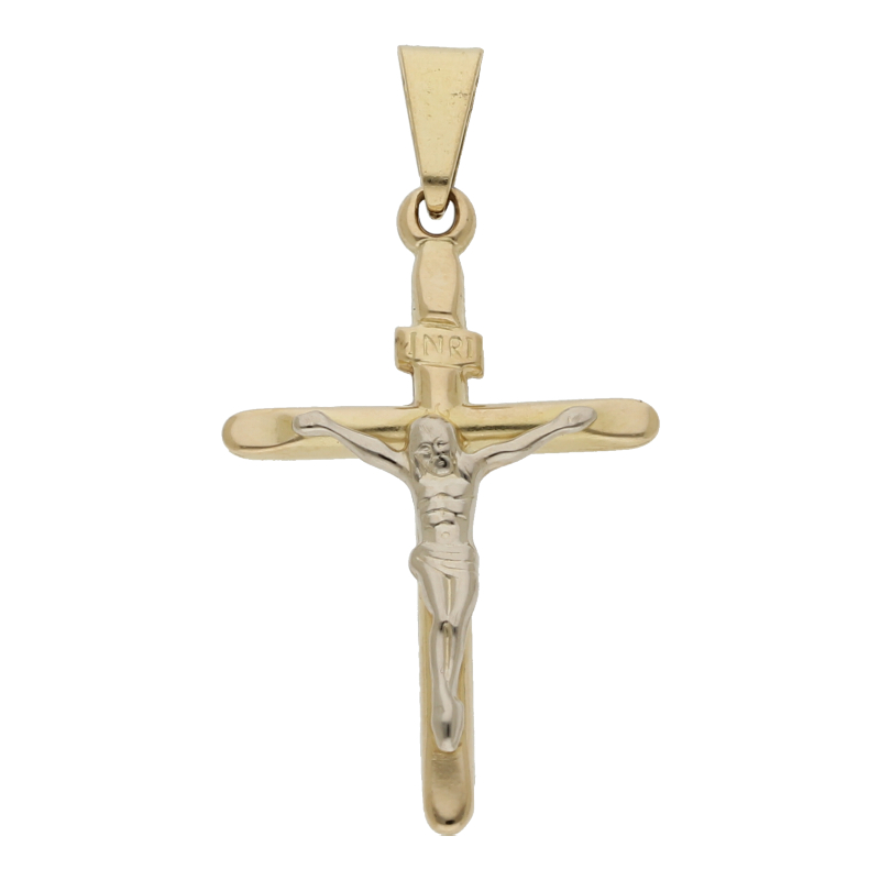 Kreuz Anhänger 750/ 18 K Gold