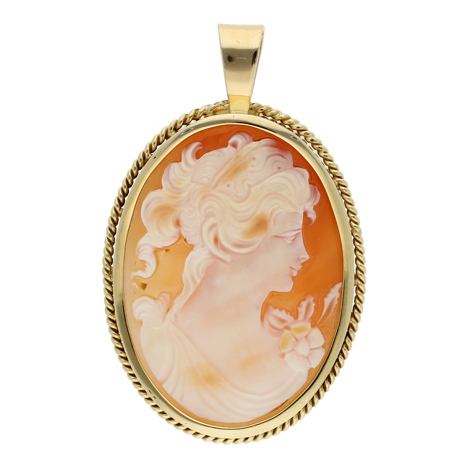 Anhänger Gemme-Kamee 14 K Gold 585