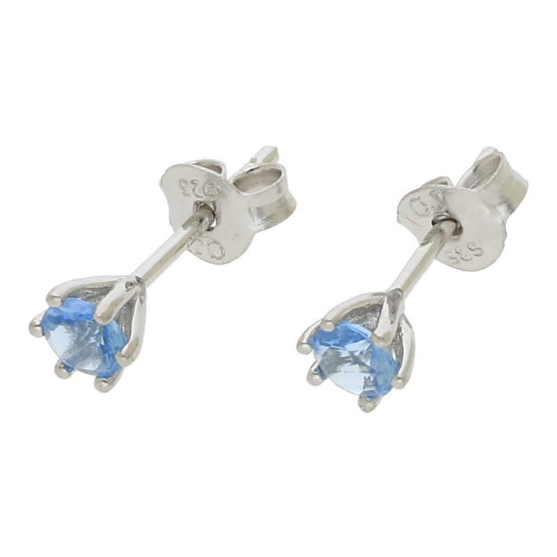 Ohrstecker 925/ Silber rhodiniert