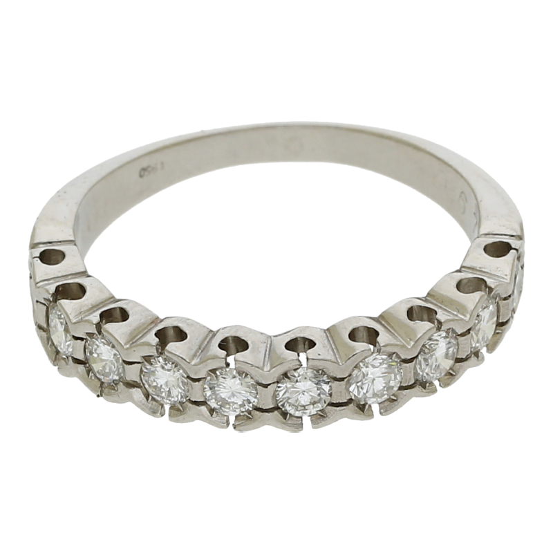 Brillant Memory Ring 950/ Platin