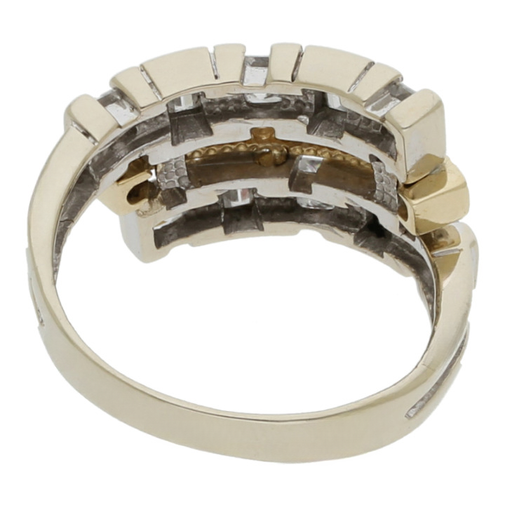 Ring 585/14 K Bicolor