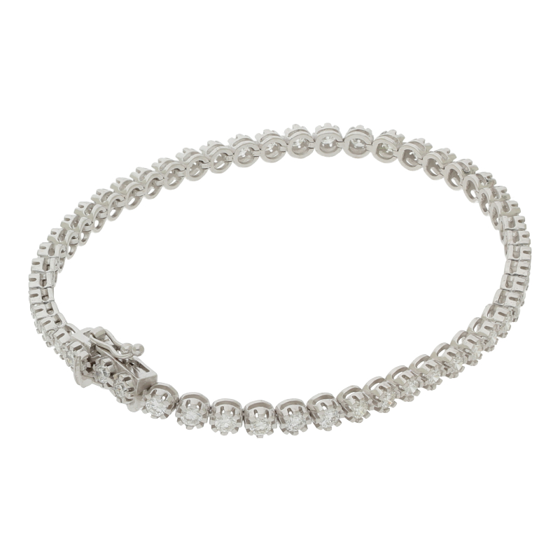 Tennis Armband Memories ca. 5,0 ct.