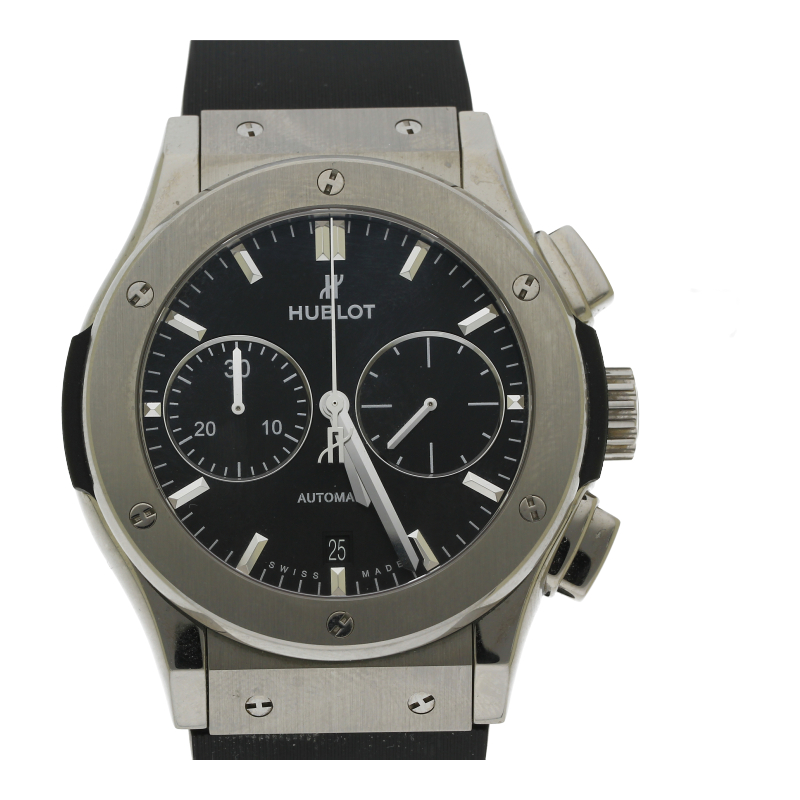 Hublot Classic Fusion Chronograph Titanium 521.NX.1171.RX 45mm Automatik 2022 Kaufbeleg NP 10.600 €