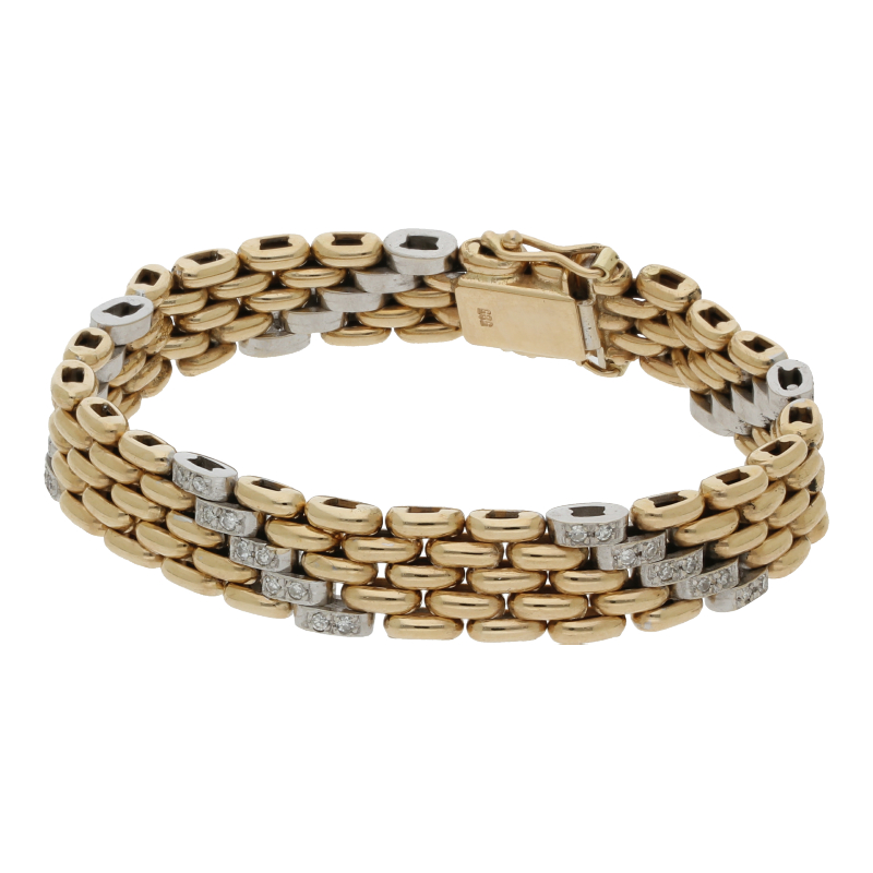 Armband mit ca. 1,0 ct Diamant/NP ca. 5900 €